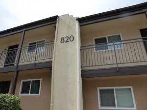 Custom Building Numbers 820