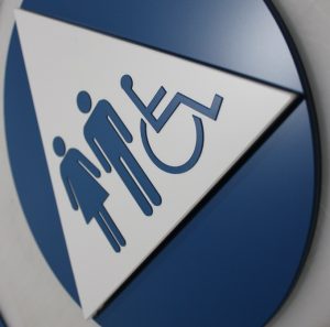 ADA Restroom Sign