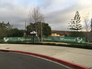 Entry Fence Banners for School