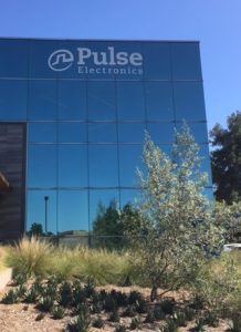 Custom Building Sign for Pulse Electronics