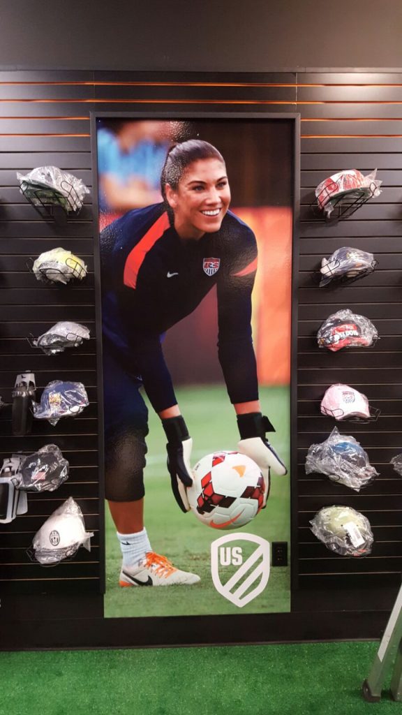 How wall wraps are an effective marketing tool for Ultimate Soccer