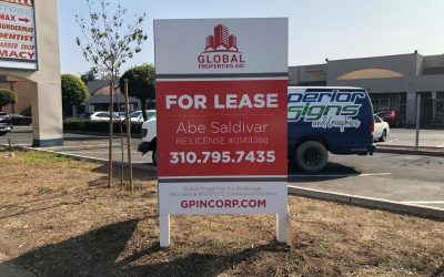 Commercial Property “For Lease” Signs and Banners in La Habra Really Stand Out!