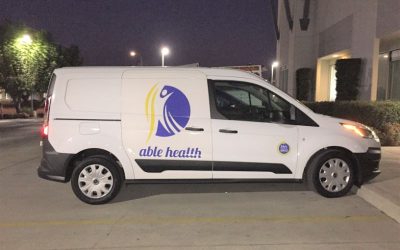 Garden Grove Hospice Provider Brands New Ford Transit Connect Van!