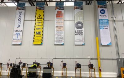 Warehouse Safety Banners Drive Safe Behaviors from Employees in Fontana!