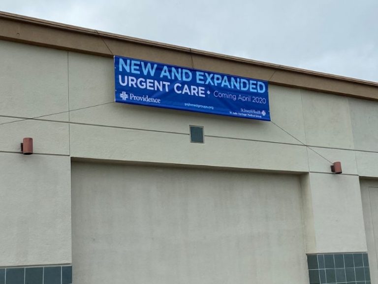 Soon&quot; Banners and Window Graphics for Providence