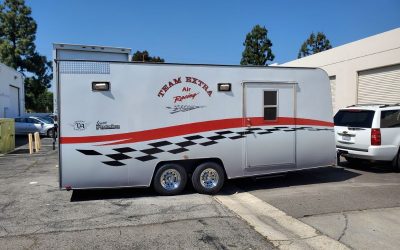 Custom Graphics for Cargo Trailer Designed, Printed, and Installed by Buena Park Sign Company!