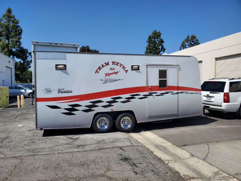 Custom Designed Utility Trailer Graphics in Southern CA