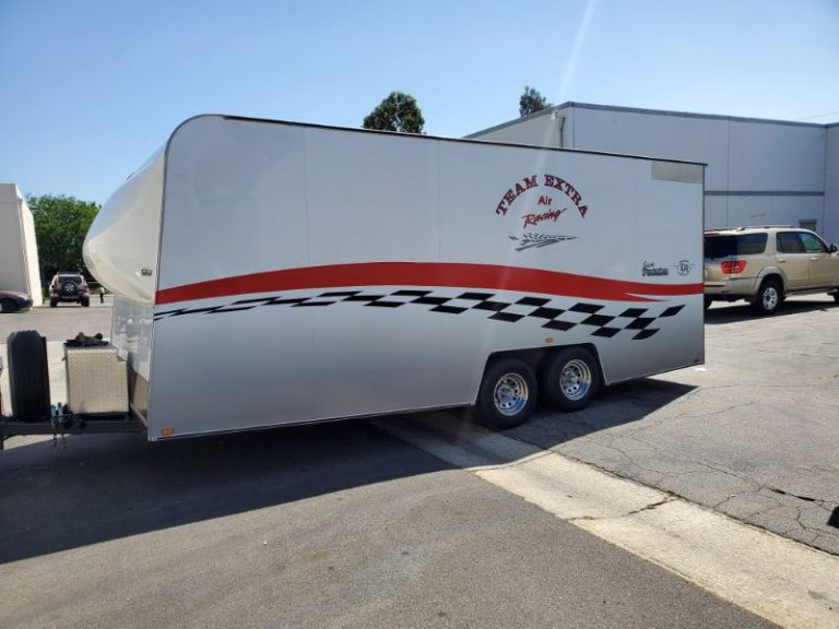 Custom Graphics For Cargo Trailer Designed Printed And Installed By   Vinyl Graphics For Cargo Trailers In La Mirada 768x576 