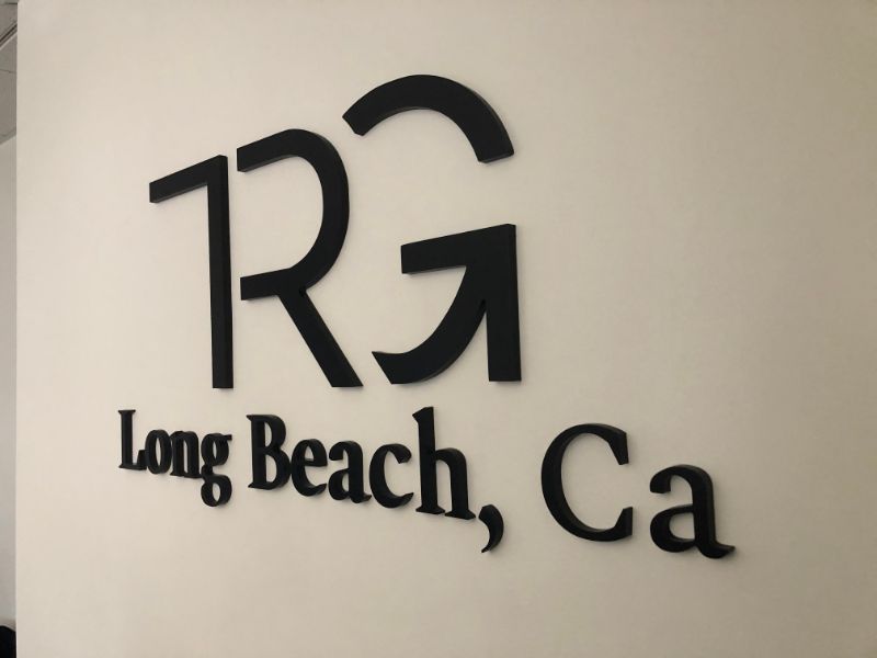 3D Logo Sign for Long Beach