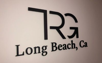 Affordable & Attractive 3D Logo Sign for Long Beach Marketing Agency Welcomes Visitors!