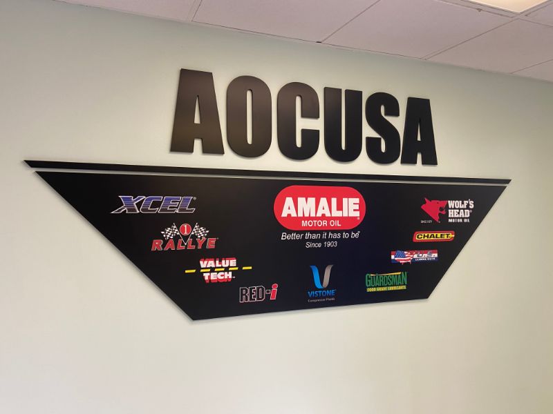 Impactful Lobby Logo Wall Signs for Offices in Los Angeles