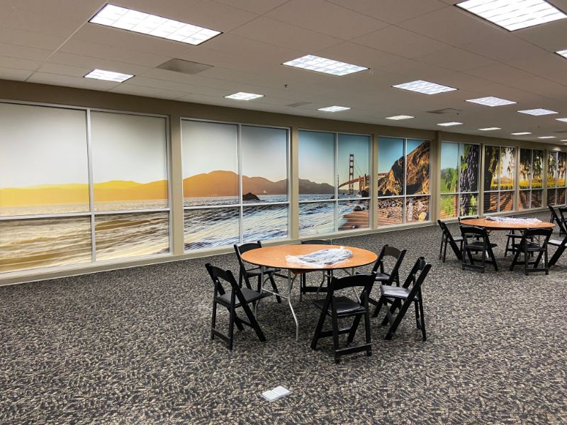 office window graphics in Los Angeles CA