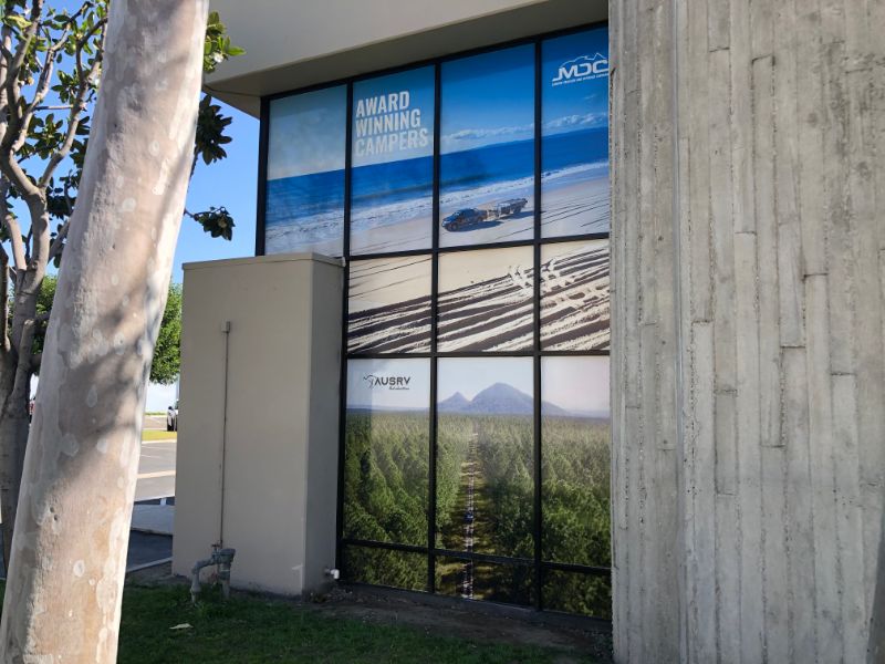 Perforated Window Graphics in Buena Park CA