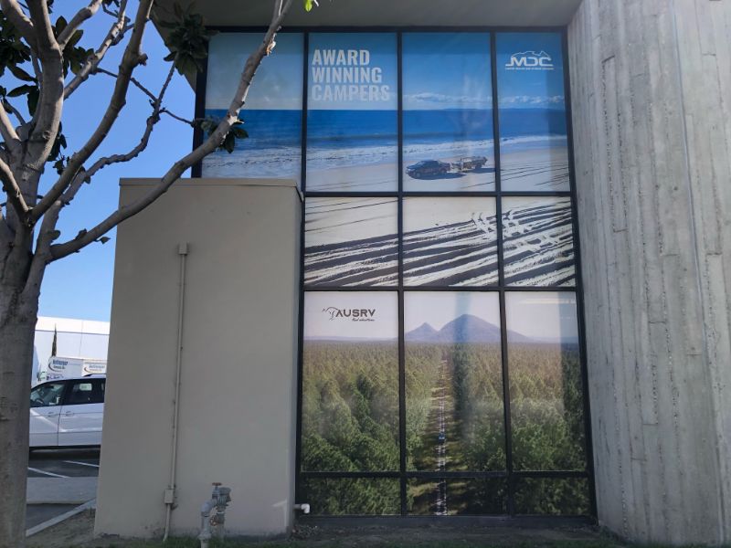 Perforated Window Graphics in Buena Park CA