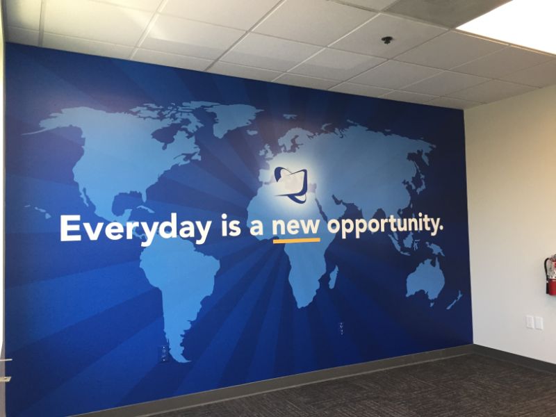 Wall Graphics & Murals for Offices and Commercial Spaces in Orange County CA