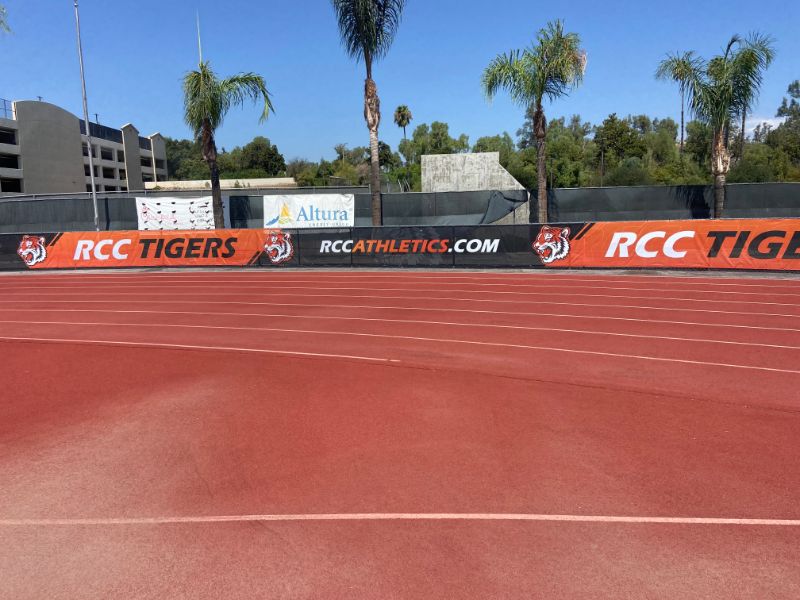 Riverside City College Brands Athletics Stadium with Eye-Catching Graphics