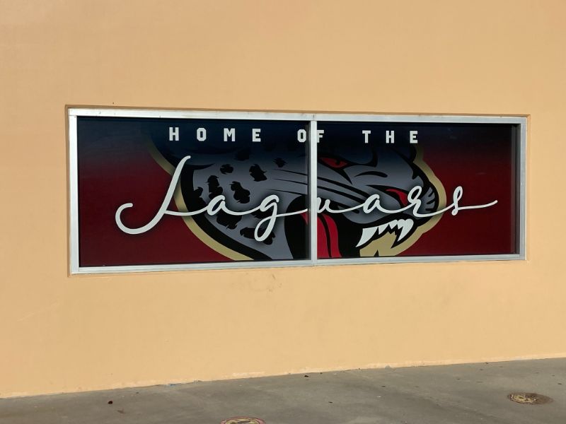 Perforated Window Graphics Allow Visibility in Santa Ana CA