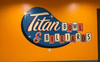 Retro Wall Graphics Add Pizzazz to Cal State Fullerton Student Union!