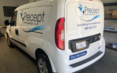 Orange County, CA Environmental Firm Brands Their Commercial City Van with Vinyl Graphics!