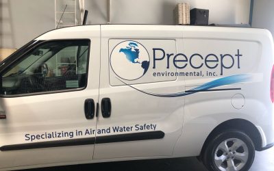 Orange County, CA Environmental Firm Brands Their Commercial City Van with Vinyl Graphics!