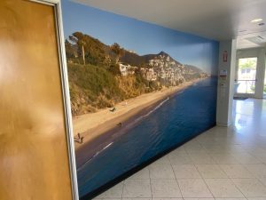 office lobby wall graphics in anaheim, ca