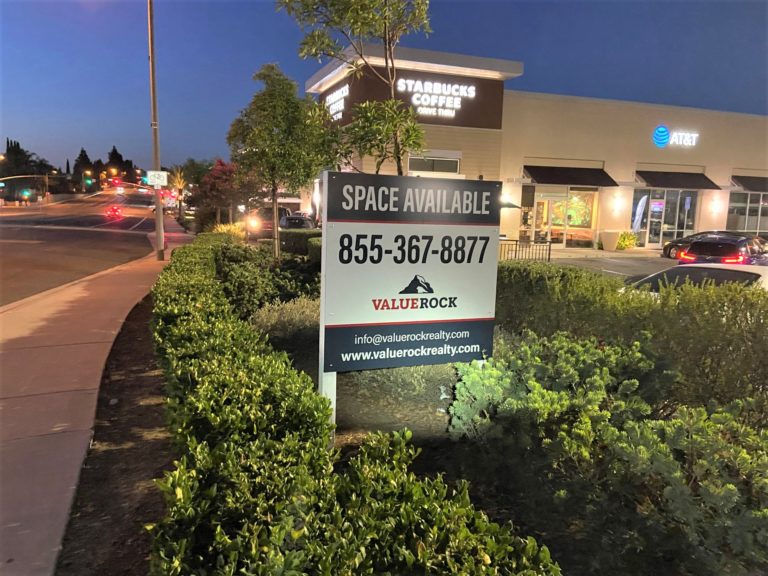 Anti-Graffiti Commercial ‘For Lease’ Signs in Orange County, CA