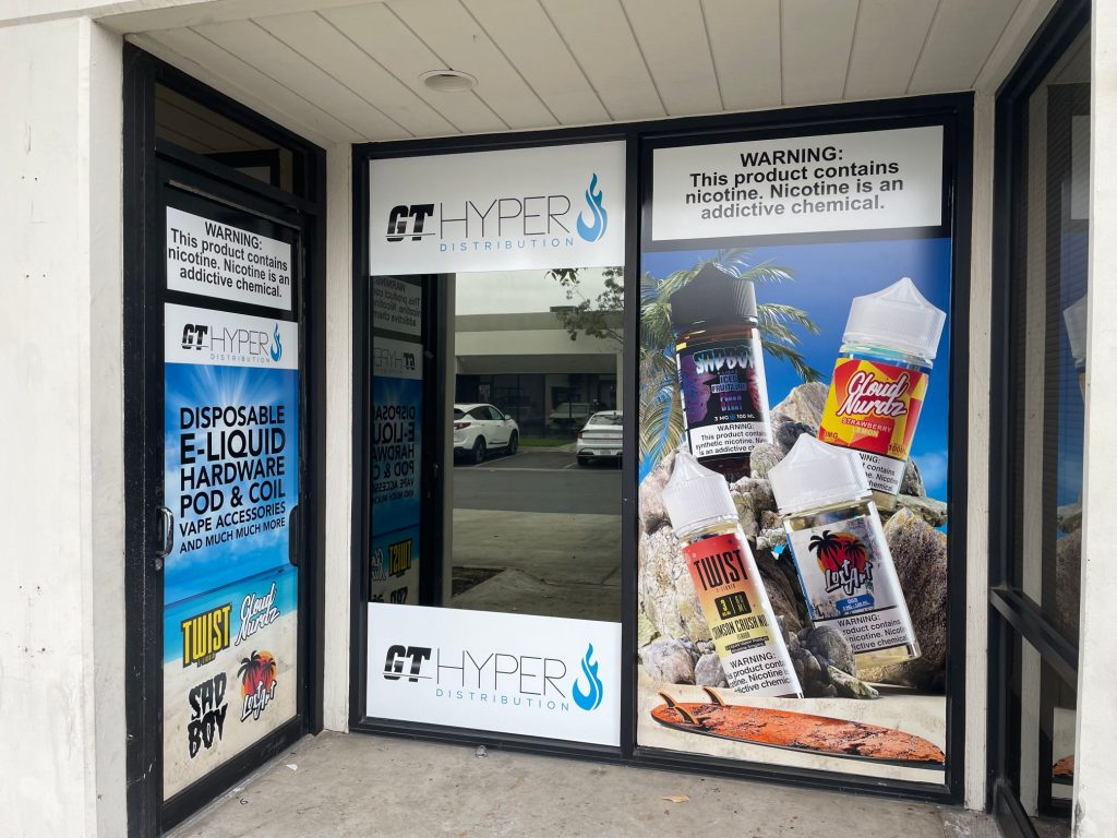 Retail Window Graphics in Anaheim, CA, are a Great Business Advertising Value!