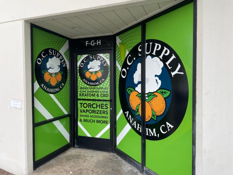 Retail Window Graphics in Anaheim, CA