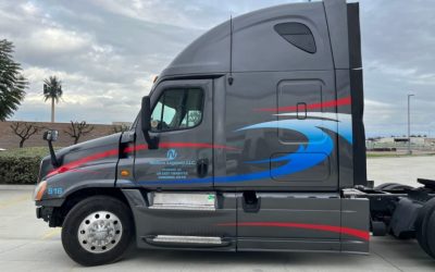 Semi-Truck Vinyl Graphics Add Style and Branding While Meeting Compliance Requirements in Los Angeles, CA!