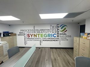 custom designed word wall graphics in orange county, ca