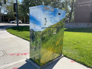 vinyl wraps for city electrical boxes in los angeles, ca