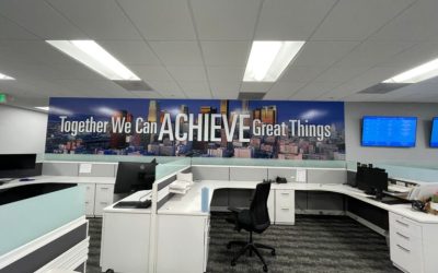 Office Wall Wraps That Motivate Employees in the City of Industry, CA!