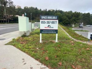 anti-graffiti commercial property for lease signs in orange county, ca