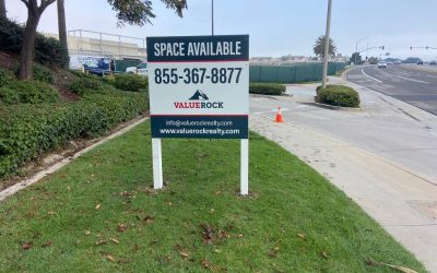 Graffiti-Proof Commercial Property ‘For Lease’ Signs in Orange County, CA Fill Vacancies While Looking Good!