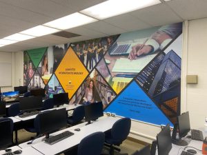 wall graphics for schools in los angeles, ca