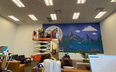 Environmental Wall Graphics for Offices in Riverside County, CA Create a Relaxing Space to Work!