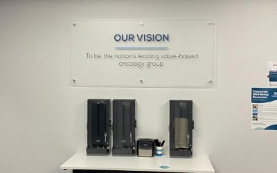 Mission, Vision, and Values Statements Proudly Displayed at Corporate Offices in Orange County, CA! 