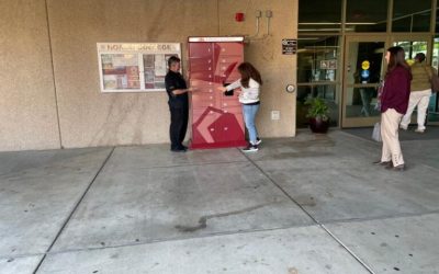 Norco College Locker Wrap Brands and Draws Attention to Library Lockers!