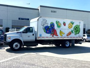 Commercial truck 3M Vinyl wraps in orange county, ca