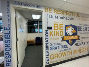 Wall wraps and decals for schools in orange county, ca