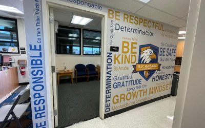 Word Wall Graphics for Schools in Orange County, CA, Can Be Bilingual!