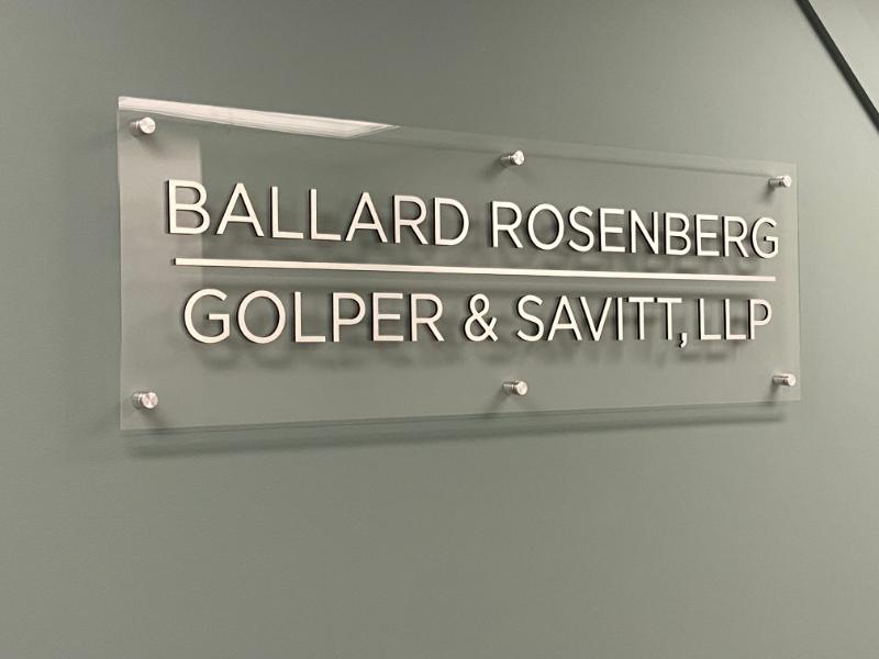 Custom Office Logo Wall Signs