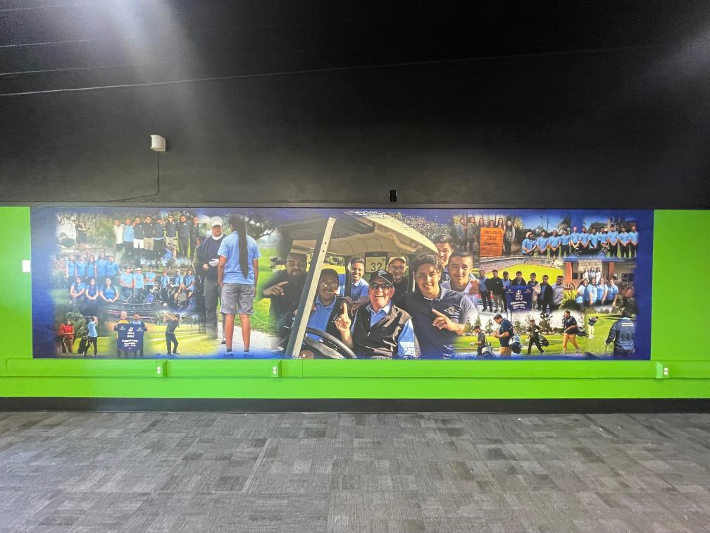 Wall Wrap Collage Designs For Schools In Orange County CA