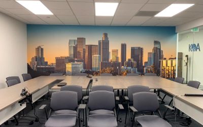 Environmental Wall Graphics Create a Great Office Space to Work in Monterey Park, CA!