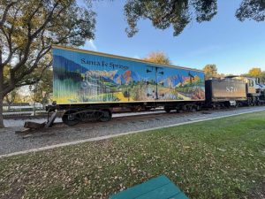box car graphics and murals for historic sites in los angles, ca