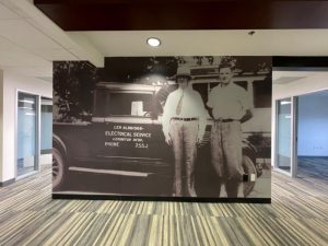 History of our company wall wraps in orange county, ca