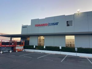 custom building signs for industrial properties in la mirada, ca