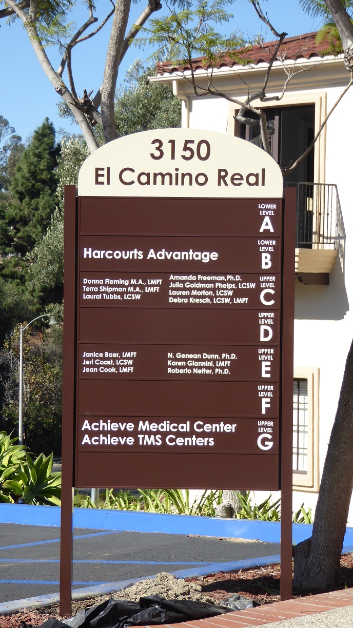 69  Exterior directory signs 