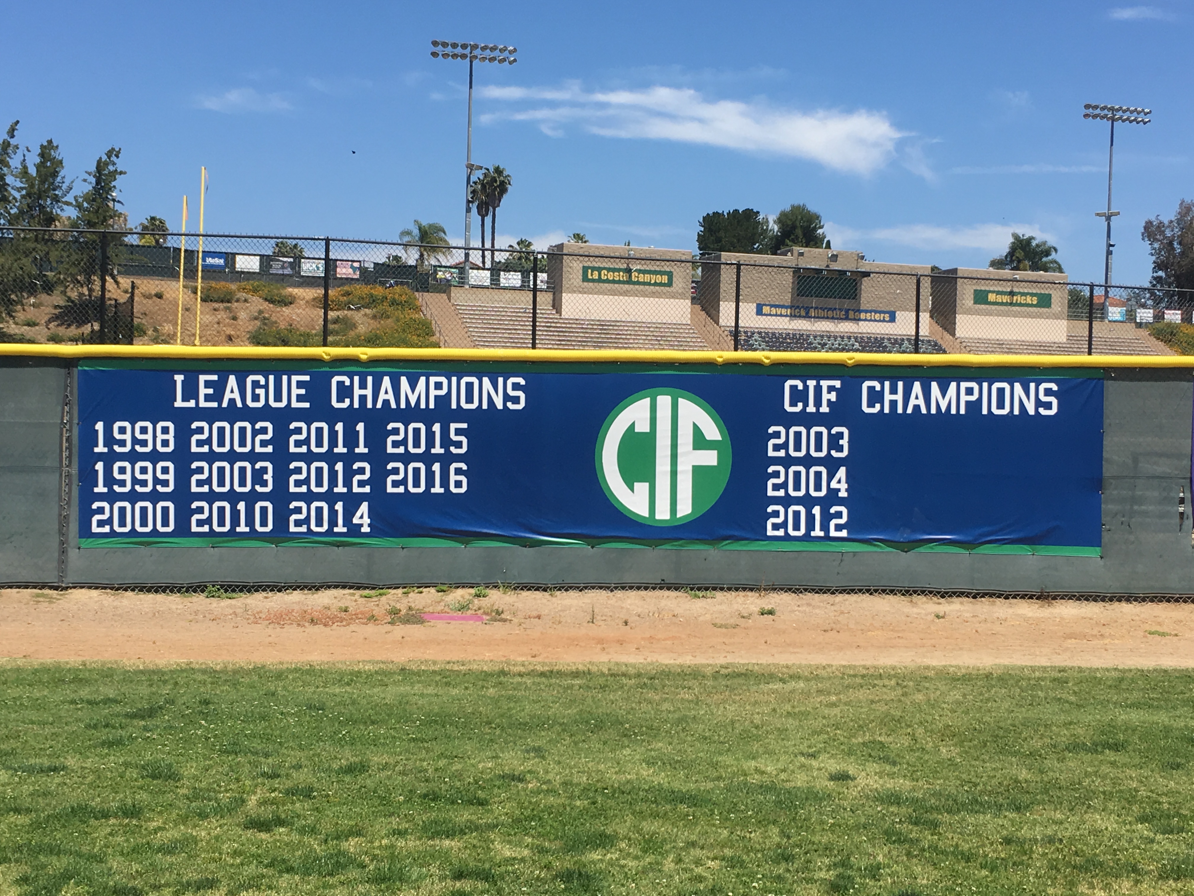 Carlsbad Ca League Banners For Lcchs