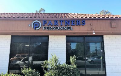 North Hollywood, CA – Custom Channel Letter Sign for Staffing Agency